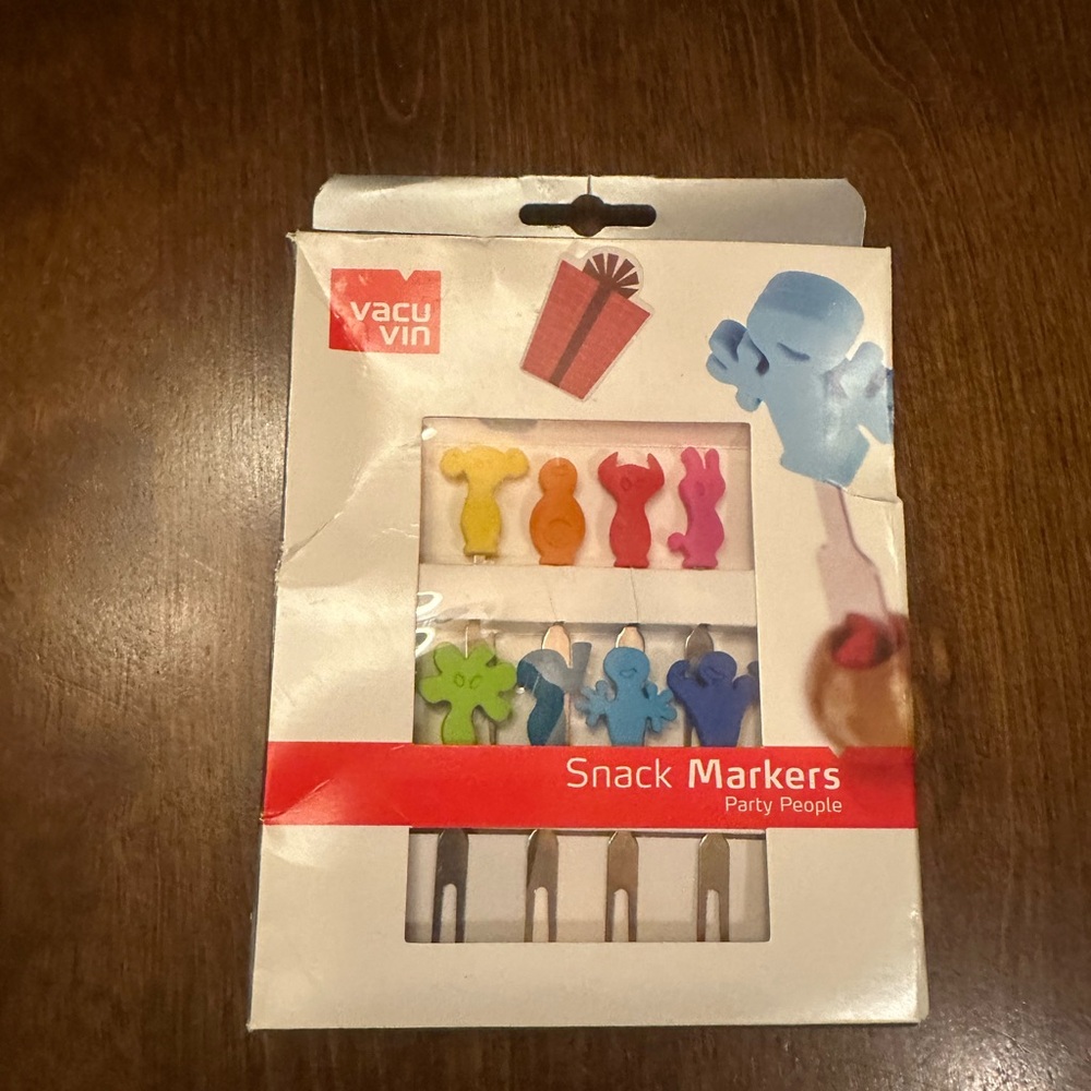 Vacu Vin Snack Markers Party People